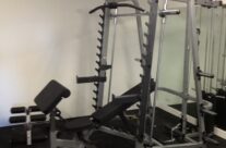 Gym Flooring + Smith Machine Installation