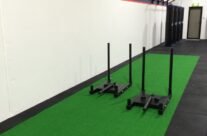 Gym Flooring – Artificial Turf Sled Track Installation – Sydney NSW